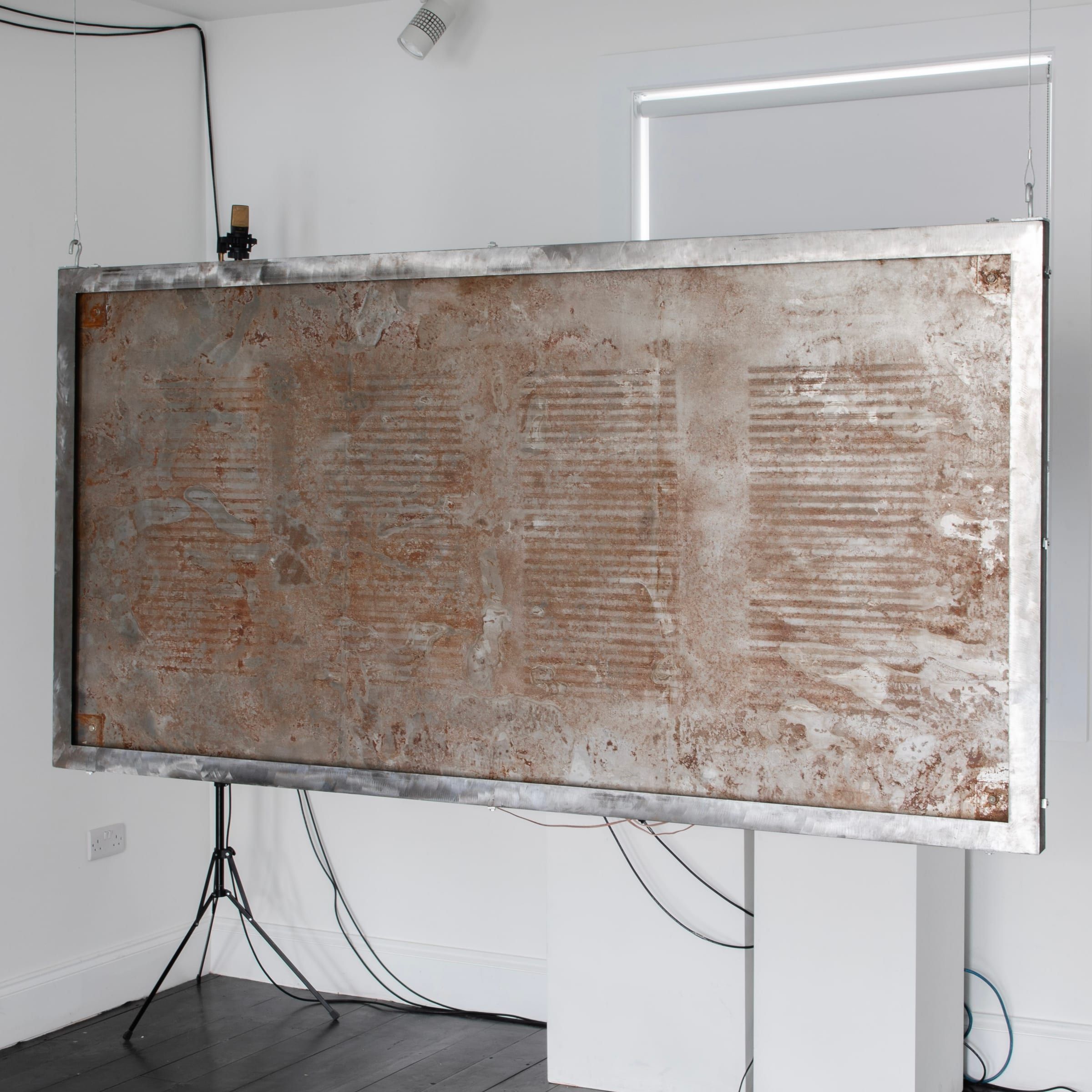 Mirror by Noah Berrie — 6-channel plate reverb instrument, 2024