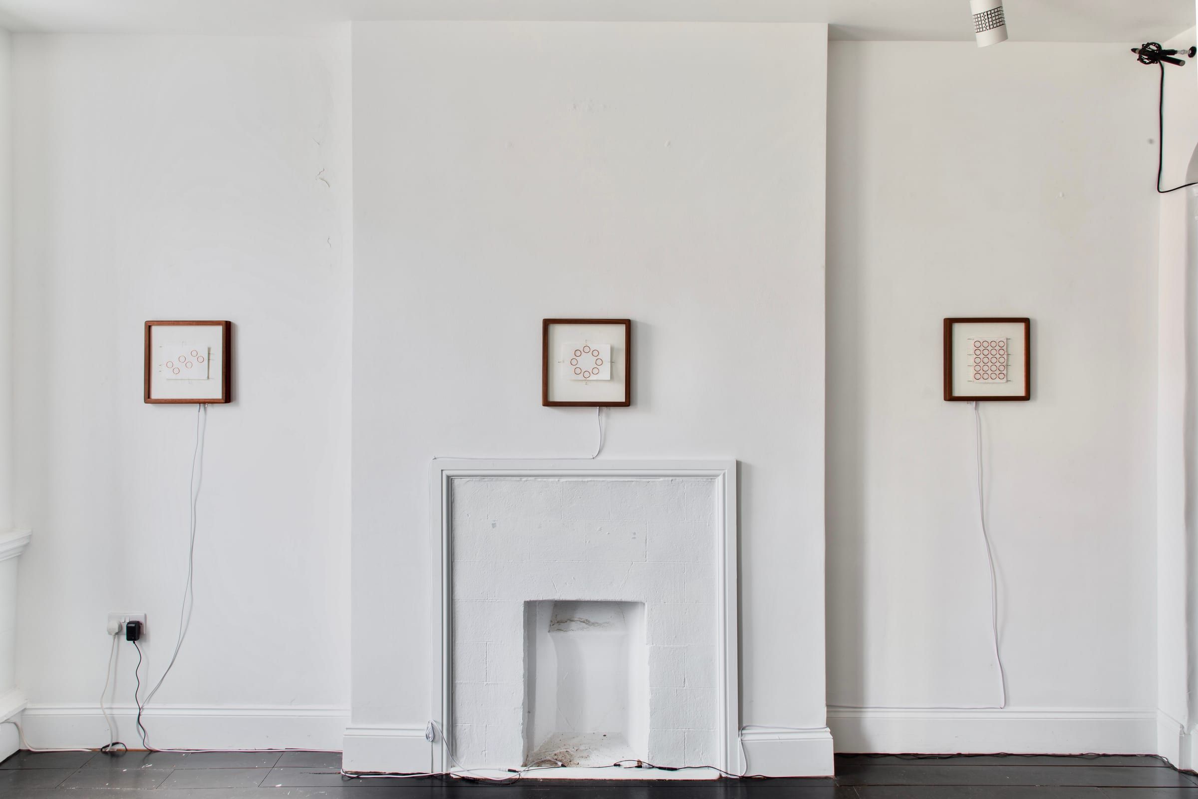 Paper Speakers by Noah Berrie — 34-channel paper speaker piece, 2023–24